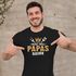 Herren T-Shirt Papas Grill Papas Regeln Geschenke für Väter Spruch lustig Vatertag Moonworks®preview