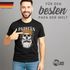 Herren T-Shirt Papitän Seemann Skull Print Aufdruck Vatertag Geschenkidee Männer Spruch lustig Moonworks®preview