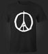 Herren T-Shirt Paris Peace Zeichen Eiffelturmpreview