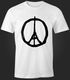 Herren T-Shirt Paris Peace Zeichen Eiffelturmpreview