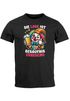 Herren T-Shirt Party Feiern Trinken Last Minute Faschingskostüme Männer Funshirt Einhorn Moonworks®preview