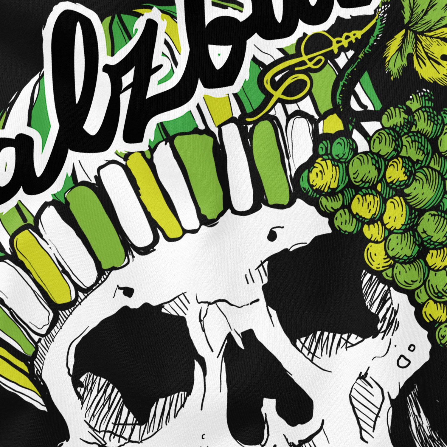 Herren TShirt Pfalzbub Pfälzer Wein Skull Totenkopf Printshirt Fashion