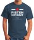 Herren T-Shirt Pisten Notarzt Après Ski Party lustig Feiern Fun-Shirt Moonworks®preview