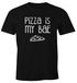 Herren T-Shirt Pizza is my BAE Before Anything Else Lover Fun-Shirt Moonworks®preview