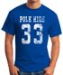 Herren T-Shirt Polk High Trikot Football 90er Fasching Karneval lustig Fun-Shirt Moonworks®preview