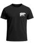 Herren T-Shirt Polygon Design Print Bär Natur Outdoor Fashion Streetstyle Neverless®preview