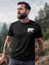 Herren T-Shirt Polygon Design Print Bär Natur Outdoor Fashion Streetstyle Neverless®preview