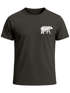 Herren T-Shirt Polygon Design Print Bär Natur Outdoor Fashion Streetstyle Neverless®preview
