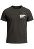 Herren T-Shirt Polygon Design Print Bär Natur Outdoor Fashion Streetstyle Neverless®preview