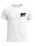 Herren T-Shirt Polygon Design Print Bär Natur Outdoor Fashion Streetstyle Neverless®preview