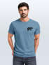 Herren T-Shirt Polygon Design Print Bär Natur Outdoor Fashion Streetstyle Neverless®preview