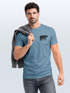 Herren T-Shirt Polygon Design Print Bär Natur Outdoor Fashion Streetstyle Neverless®preview