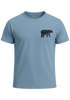 Herren T-Shirt Polygon Design Print Bär Natur Outdoor Fashion Streetstyle Neverless®preview