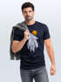 Herren T-Shirt Polygon Print Wolf Wald Outdoor Adventure Natur Tiermotiv Fashion Streetstyle Neverless®preview