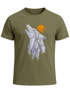Herren T-Shirt Polygon Print Wolf Wald Outdoor Adventure Natur Tiermotiv Fashion Streetstyle Neverless®preview