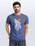 Herren T-Shirt Polygon Print Wolf Wald Outdoor Adventure Natur Tiermotiv Fashion Streetstyle Neverless®preview