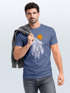 Herren T-Shirt Polygon Print Wolf Wald Outdoor Adventure Natur Tiermotiv Fashion Streetstyle Neverless®preview