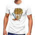 Herren T-Shirt Pommes Frittes Ketchup lustige Comic Zeichnung Fast-Food Fun-Shirt Spruch lustig Moonworks®preview