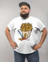Herren T-Shirt Pommes Frittes Ketchup lustige Comic Zeichnung Fast-Food Fun-Shirt Spruch lustig Moonworks®preview
