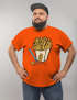 Herren T-Shirt Pommes Frittes Ketchup lustige Comic Zeichnung Fast-Food Fun-Shirt Spruch lustig Moonworks®preview