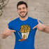 Herren T-Shirt Pommes Frittes Ketchup lustige Comic Zeichnung Fast-Food Fun-Shirt Spruch lustig Moonworks®preview