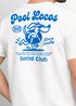 Herren T-Shirt Pool Locos Social Club – Sommer Funshirt mit Alligator Pool Grafik – Lustiges Retro-Design Fashion Streetstyle Neverless®preview