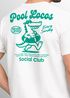 Herren T-Shirt Pool Locos Social Club – Sommer Funshirt mit Alligator Pool Grafik – Lustiges Retro-Design Fashion Streetstyle Neverless®preview