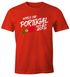 Herren T-Shirt Portugal Fan-Shirt WM 2018 Fußball Weltmeisterschaft Trikot Moonworks®preview