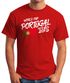 Herren T-Shirt Portugal Fan-Shirt WM 2018 Fußball Weltmeisterschaft Trikot Moonworks®preview