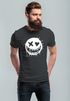 Herren T-Shirt Print Aufdruck Motiv Smiling Drip Face Printshirt Fashion Streetstyle Neverless®preview
