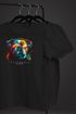 Herren T-Shirt Print California Bulldog Musik Kunst Motiv DJ Fashion Aufdruck Streetstyle Neverless®preview