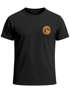 Herren T-Shirt Print Logo Badge Landschaft Natur Berge Wandern Outdoor Fashion Neverless®preview