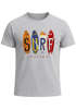 Herren T-Shirt Print Surfboards California Surfing Ocean Drive Sommer Strand Fashion Streetstyle Neverless®preview