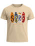 Herren T-Shirt Print Surfboards California Surfing Ocean Drive Sommer Strand Fashion Streetstyle Neverless®preview