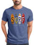 Herren T-Shirt Print Surfboards California Surfing Ocean Drive Sommer Strand Fashion Streetstyle Neverless®preview