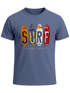 Herren T-Shirt Print Surfboards California Surfing Ocean Drive Sommer Strand Fashion Streetstyle Neverless®preview