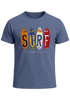 Herren T-Shirt Print Surfboards California Surfing Ocean Drive Sommer Strand Fashion Streetstyle Neverless®preview