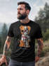 Herren T-Shirt Print Teddy Bär I'll bear back Meme Parodie Spruch Techwear Fashion Streetstyle Neverless®preview