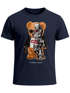 Herren T-Shirt Print Teddy Bär I'll bear back Meme Parodie Spruch Techwear Fashion Streetstyle Neverless®preview
