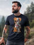 Herren T-Shirt Print Teddy Bär I'll bear back Meme Parodie Spruch Techwear Fashion Streetstyle Neverless®preview