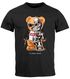 Herren T-Shirt Print Teddy Bär I'll bear back Meme Parodie Spruch Techwear Fashion Streetstyle Neverless®preview