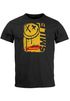 Herren T-Shirt Printshirt Smile Graffiti Design Drippy Face Männer Fashion Streetstyle Neverless®preview