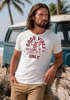 Herren T-Shirt Printshirt Spruch Good Vibes Only Skelett-Motiv Sommer Frontprint Fashion Streetstyle Neverless®preview