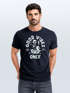 Herren T-Shirt Printshirt Spruch Good Vibes Only Skelett-Motiv Sommer Frontprint Fashion Streetstyle Neverless®preview