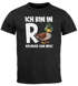 Herren T-Shirt R Ente Spruch Lustig Ich muss gar nix - Geschenidee Rentner Pensionär - Abschiedsgeschenk Kollege - Fun-Shirt Moonworks®preview