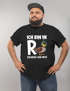 Herren T-Shirt R Ente Spruch Lustig Ich muss gar nix - Geschenidee Rentner Pensionär - Abschiedsgeschenk Kollege - Fun-Shirt Moonworks®preview
