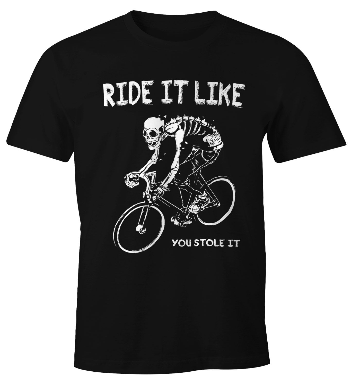 Herren TShirt Rennrad Fahrrad Bike Ride it like you stole