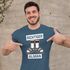 Herren T-Shirt Richtiger Alman Meme Witz Deutscher Deutschland Parodie Satire Fun-Shirt Spruch lustig Moonworks®preview