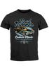Herren T-Shirt Roadrunner American Muscle Car Tuning Retro Sports Car Vintage Motiv Slim Fit Neverless®preview