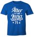 Herren T-Shirt runder Geburtstag Alter Älter ist wie Jung nur besser 30, 40, 50, 60, 65, 70, 75 oder 80 Jährigen Moonworks®preview